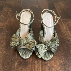 Loeffler Randall metallic heels